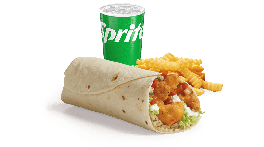 Jumbo Shrimp Burrito Meal