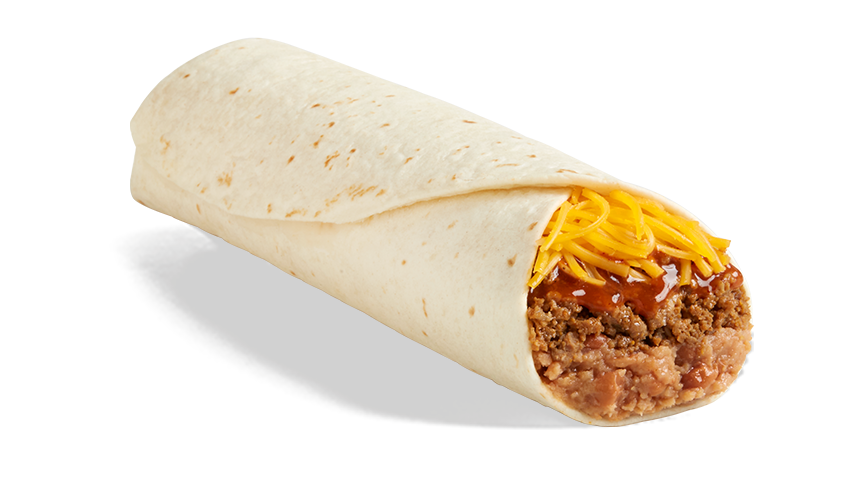 Combo Beef & Bean Burrito 