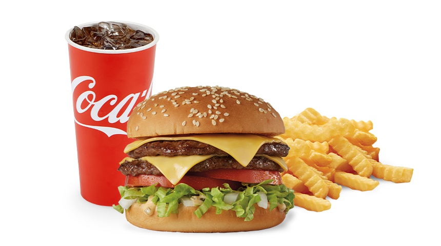 (#13) Double DelÂ® Cheeseburger Meal