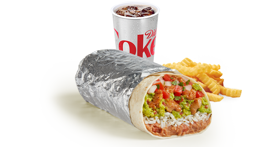 (#5) Epic Grilled Chicken Fresh Guacamole Burrito Meal