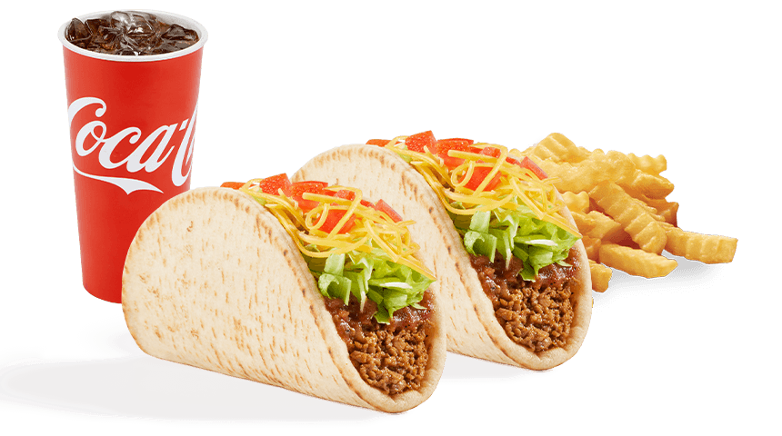 Seasoned Beef Big Fat Taco Meal