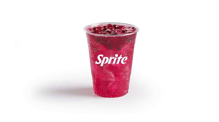 Dragon Fruit Blueberry Poppers With Sprite
